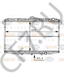 1953240 AWD Радиатор, охлаждение двигателя в городе Екатеринбург