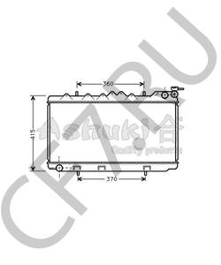 21460-70J00 AWD Радиатор, охлаждение двигателя в городе Екатеринбург