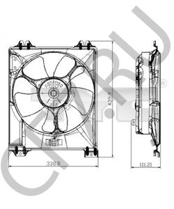 71746873 SUZUKI Вентилятор, охлаждение двигателя в городе Екатеринбург