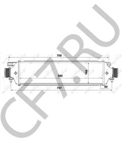 51808365 Chrysler Интеркулер в городе Екатеринбург