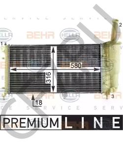 51724183 ZASTAVA Радиатор, охлаждение двигателя в городе Екатеринбург