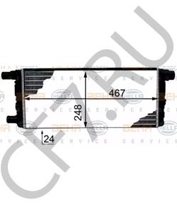 46475456 ZASTAVA Радиатор, охлаждение двигателя в городе Екатеринбург