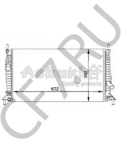 1388579 AUTO UNION Радиатор, охлаждение двигателя в городе Екатеринбург