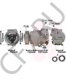 1618424-13395695 AWD Компрессор, кондиционер в городе Екатеринбург