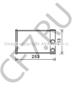 13406298 CADILLAC Теплообменник, отопление салона в городе Екатеринбург