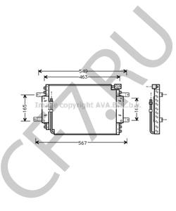 9531060A50 GEO Конденсатор, кондиционер в городе Екатеринбург