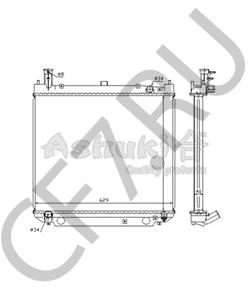 16400-5B330 TATA Радиатор, охлаждение двигателя в городе Екатеринбург