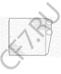 1K0819031E SKODA Теплообменник, отопление салона в городе Екатеринбург